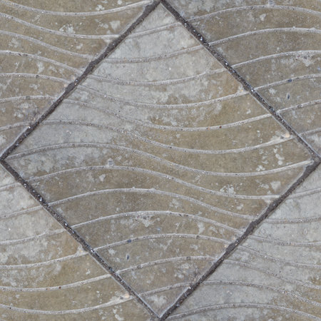 Abstract seamless pattern for designers with concrete causeway road tileの写真素材