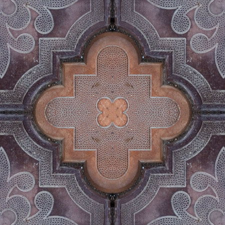 Abstract seamless pattern for designers with concrete causeway road or wall tileの写真素材