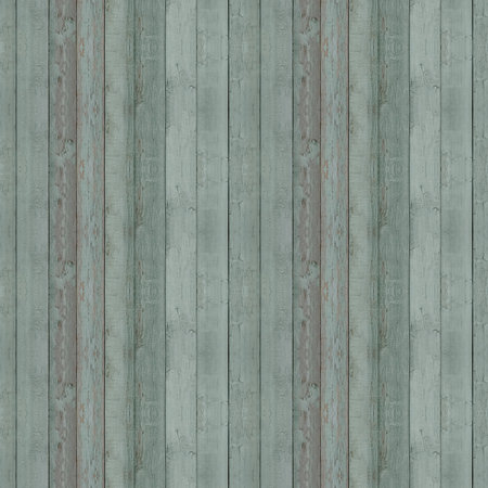 Seamless pattern of old grey wooden plank wall with moss for design and matte paintingの写真素材
