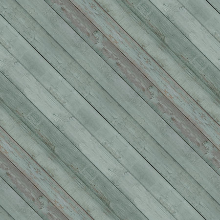 Seamless pattern of old grey wooden plank wall with moss for design and matte paintingの写真素材