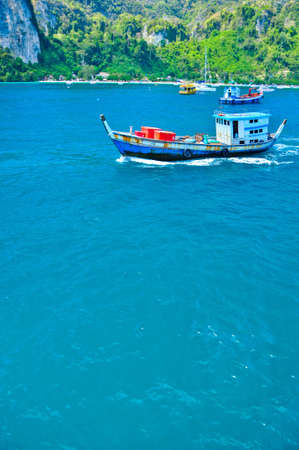 Small ship Transportの写真素材