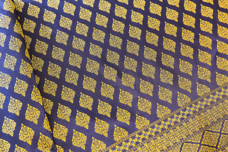 fabric  patterned general traditional thai style
