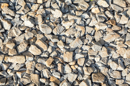 rock Railway Tracks , stone background texture