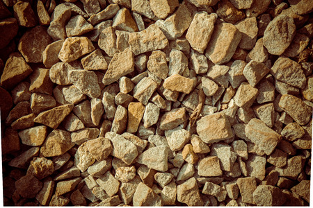 sock Railway Tracks , stone background textureの写真素材