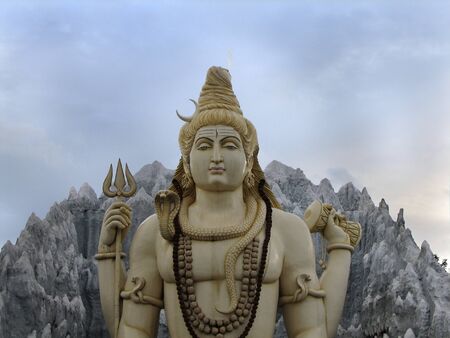 Statue of Lord Shiva near Kempfort, bangalore