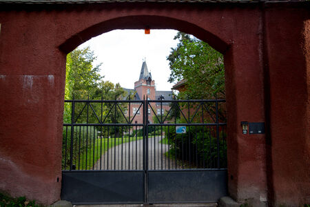 Red Castle (Cerveny Hradek) Sedlcany, Czech Republicのeditorial素材