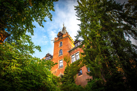 Red Castle (Cerveny Hradek) Sedlcany, Czech Republicのeditorial素材