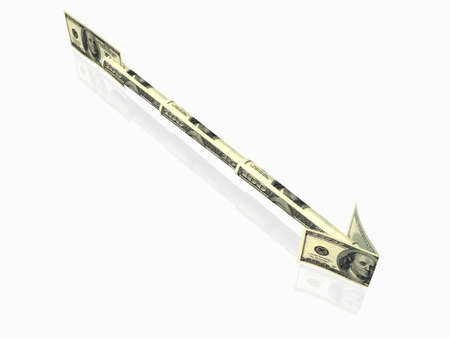 Arrow maden with dollars. Please see some similar pictures from my portfolio: