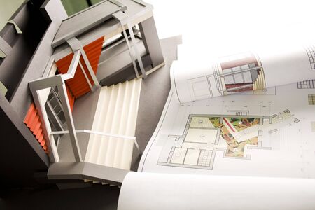 Plan project of a incoming group. Course work of student.の写真素材