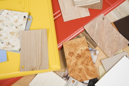 Interior Design Concepts. Samples of various texture.の写真素材