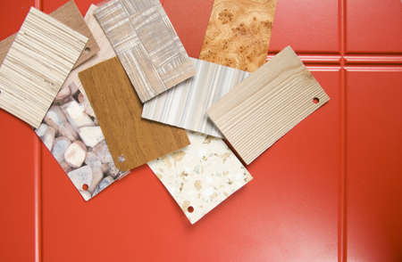 Interior Design Concepts. Samples of various texture.の写真素材