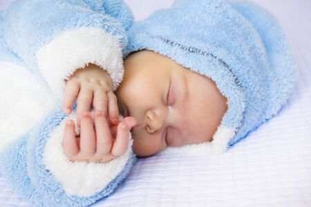 Baby sleeps peacefully
