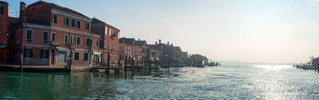  Canals of Venice, murano, buranoの写真素材