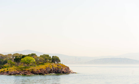 island in marmor seaの写真素材