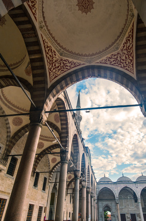 Blue mosque, Istanbul, Turkeyの写真素材