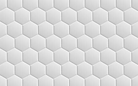 Abstract minimalistic gray pattern hexagonのイラスト素材