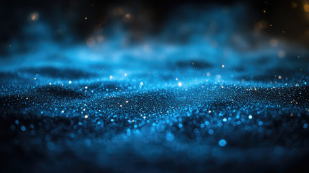 Sparkle dust scattering like fairy magic over a velvety dreamscape of gradient light and soft focusの素材