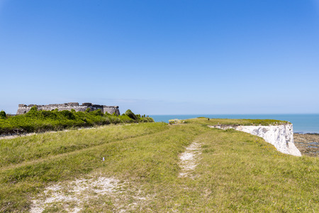 Skyline and sea view in Botany Bayの写真素材