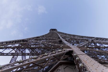Eiffel Tower by day and night 2019の写真素材