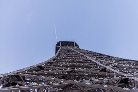 Eiffel Tower by day and night 2019, France
