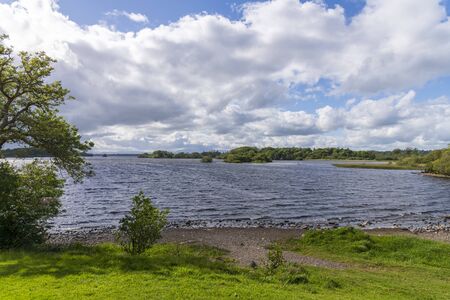 Lough Leane - Lake Leane - on the Ring of Kerry at Killarney Irelandの写真素材