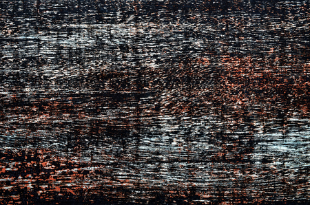 Grunge texture stain on old wood plate, a close up photo image of grunge texture stain on a old wood plate present a detail of texture and pattern of grunge stain on a old wood plateの写真素材