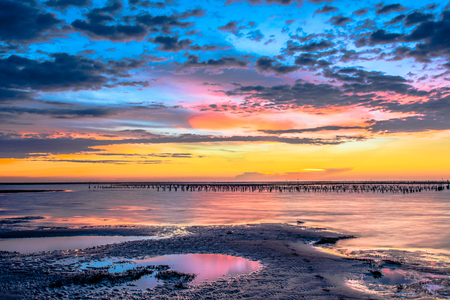 sunset scenicの写真素材