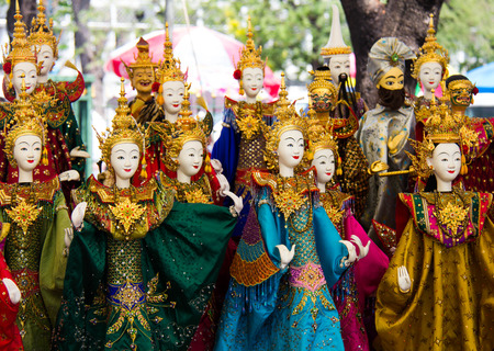 Thai puppetの写真素材