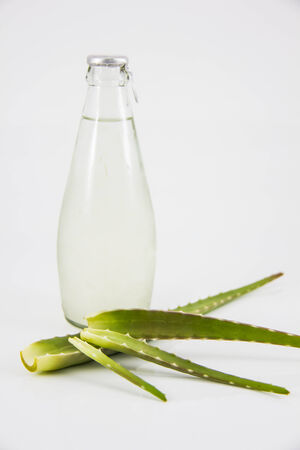 Aloe vera beverageの写真素材