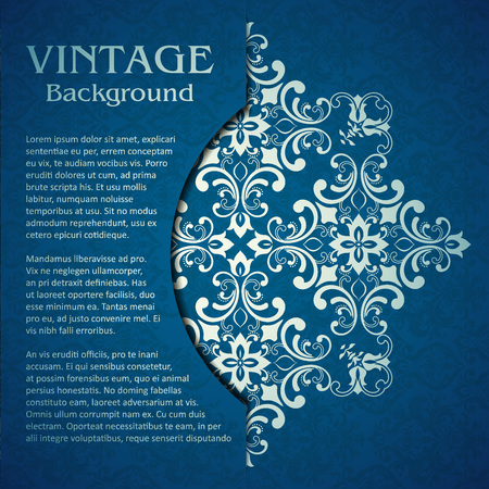 background of royal cardのイラスト素材