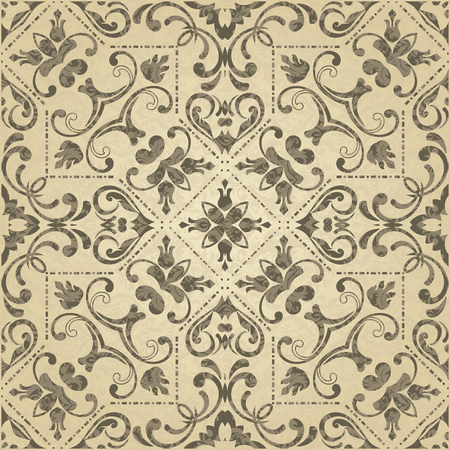 Vintage pattern background.のイラスト素材