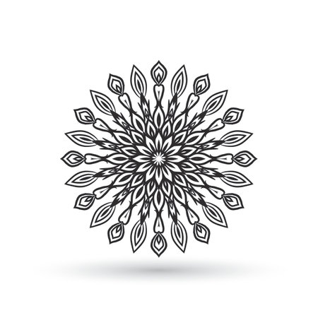 Mandala graphic trendy design,abstract background.の写真素材