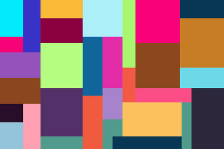 Abstract cubism Wall Art, Abstract colorful Minimalist Art Modern Print, graphic simple abstract geometric for print.のイラスト素材