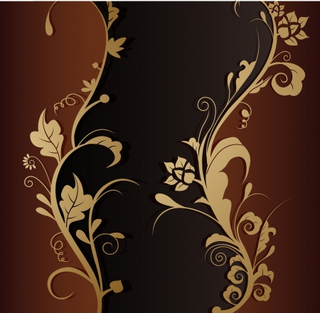 vector illustration of beauty floral backgroundのイラスト素材