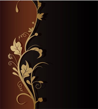 vector illustration of beauty floral backgroundのイラスト素材