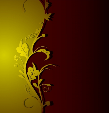 vector illustration of beauty floral backgroundのイラスト素材