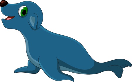 Seal cartoonのイラスト素材