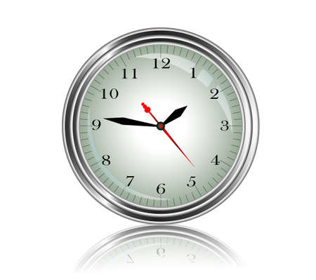 metal clockのイラスト素材