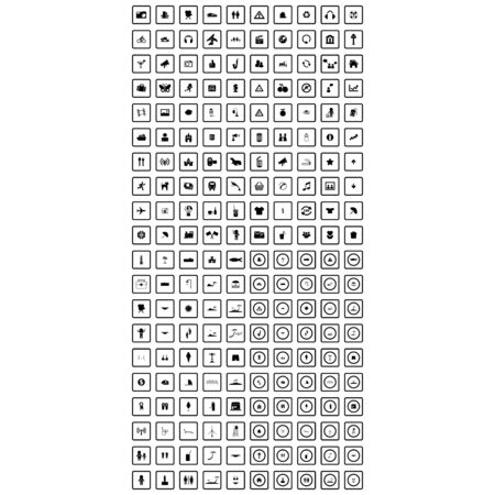 big set icon for you designのイラスト素材