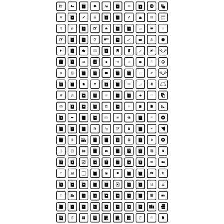 collection of iconsのイラスト素材