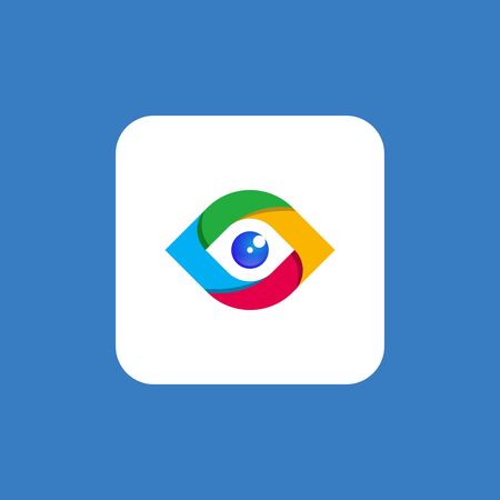 premium tech eye  design inspirationのイラスト素材