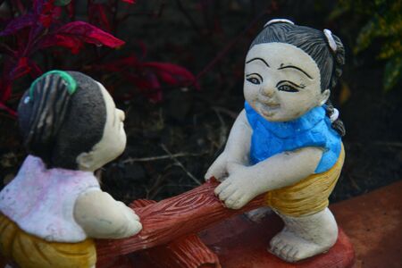 Children,Thai Dollの写真素材