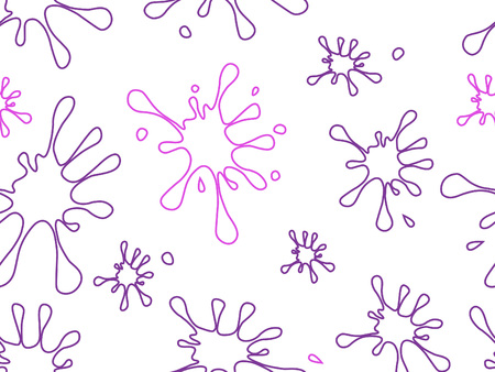 Seamless blots background patternのイラスト素材
