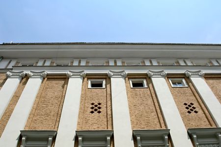 detail of buildingの写真素材