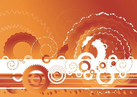 red grunge background,vector illustrationのイラスト素材