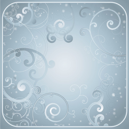 Silver background with many spiral,vector illustrationのイラスト素材