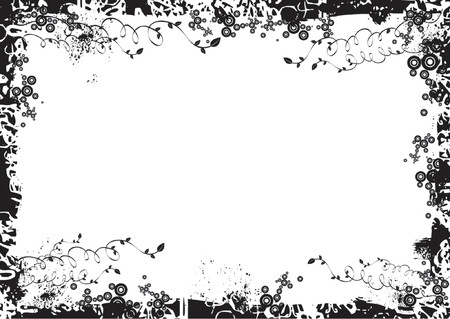 framed background,vector illustrationのイラスト素材