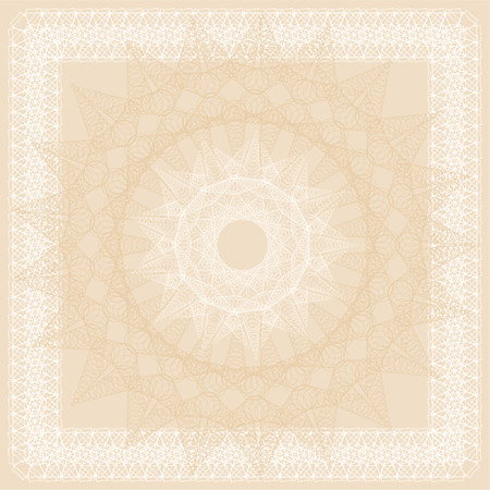 Vector certificate background with many vignettes, vectorのイラスト素材