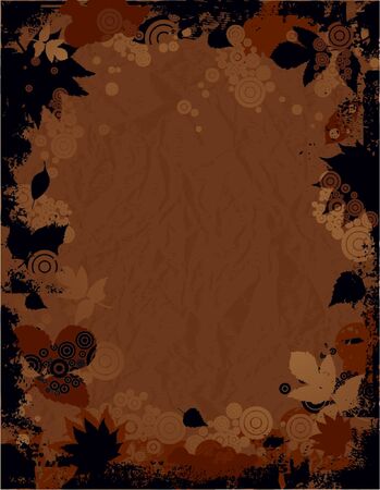 leaf, crop, stem, herb, brown, curve, shape, brush, color, plant, stalk, spray, vector, circle, letter, season, design, grunge, nature, natural, graphic, drawing, contour, clipart, scented, texture, tracing, cartoon, document, abstract, separable, decoration, creativity, background, silhouette, composition, stylization, illustrationのイラスト素材