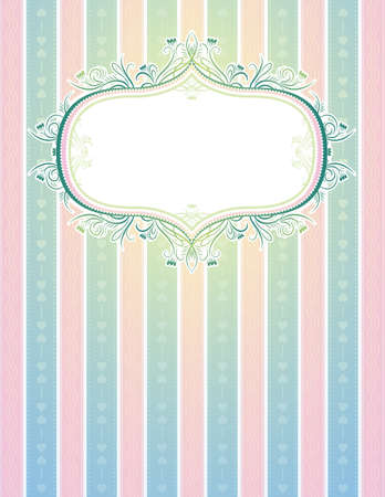 striped classical background, vector illustrationのイラスト素材